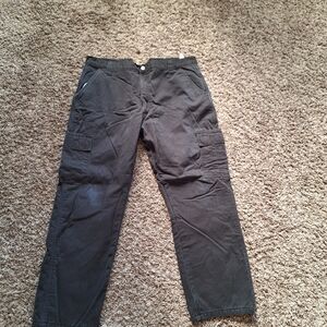 Fleece Wrangler Authentic Cargo Pants W 38 L 30